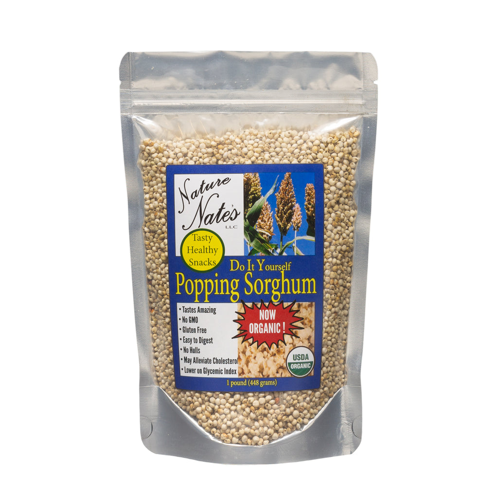 How-to-Video for DIY Organic Popping Sorghum Using oil, Stove, and Pan