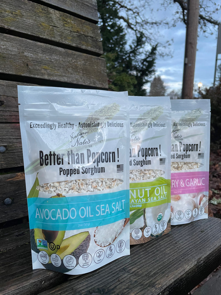 Popped Sorghum Vegan Trio