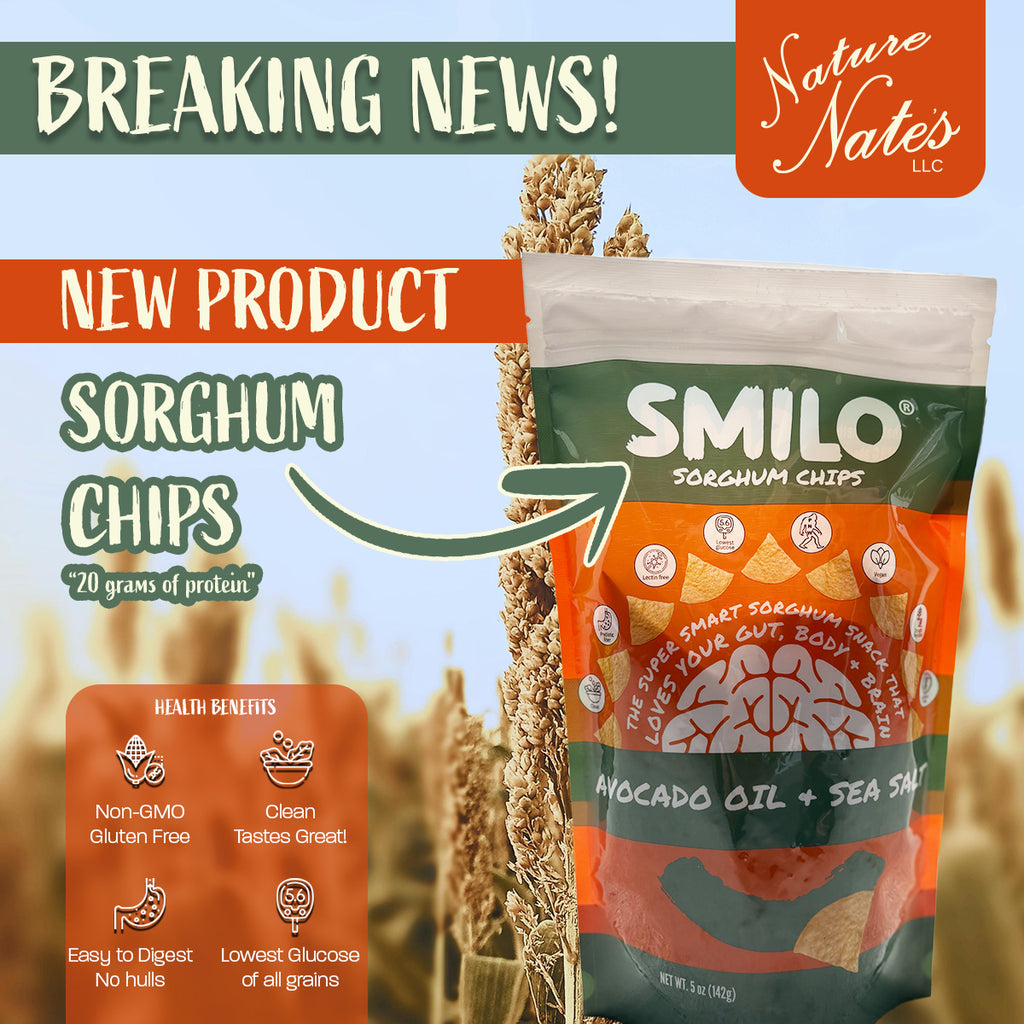 SMILO Sorghum Chips Avocado Oil & Sea Salt