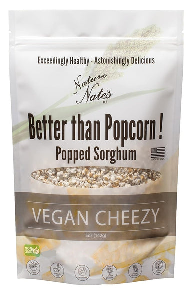 Popped Sorghum Vegan Cheezy
