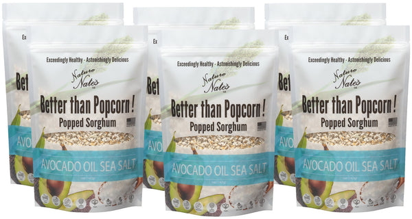 Popped Sorghum Avocado Oil & Sea Salt
