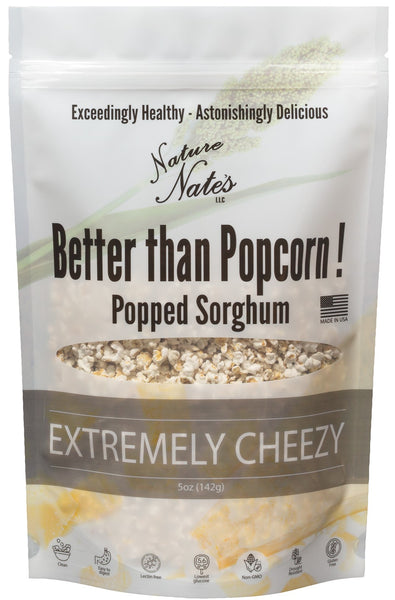 Popped Sorghum Extremely Cheezy