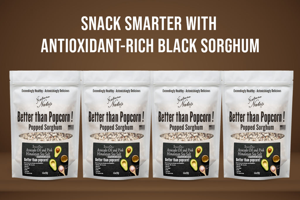 Snack Smarter with Antioxidant-Rich Black Sorghum