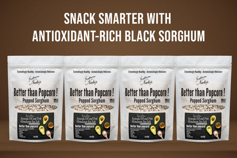 Snack Smarter with Antioxidant-Rich Black Sorghum