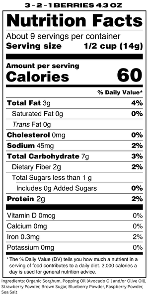 Popped Sorghum Flavor Of The Month!