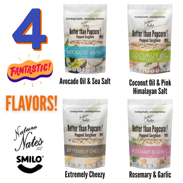 Popped Sorghum Starter Pack (Pack of 4)