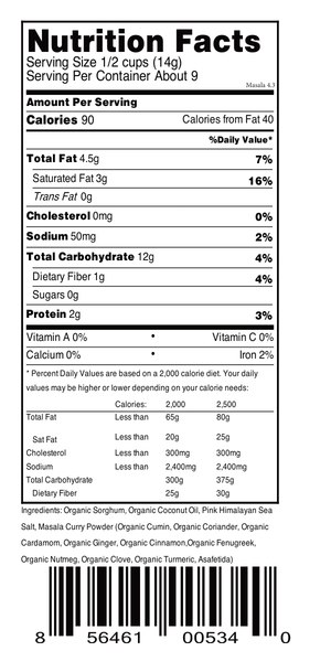 Popped Sorghum Masala