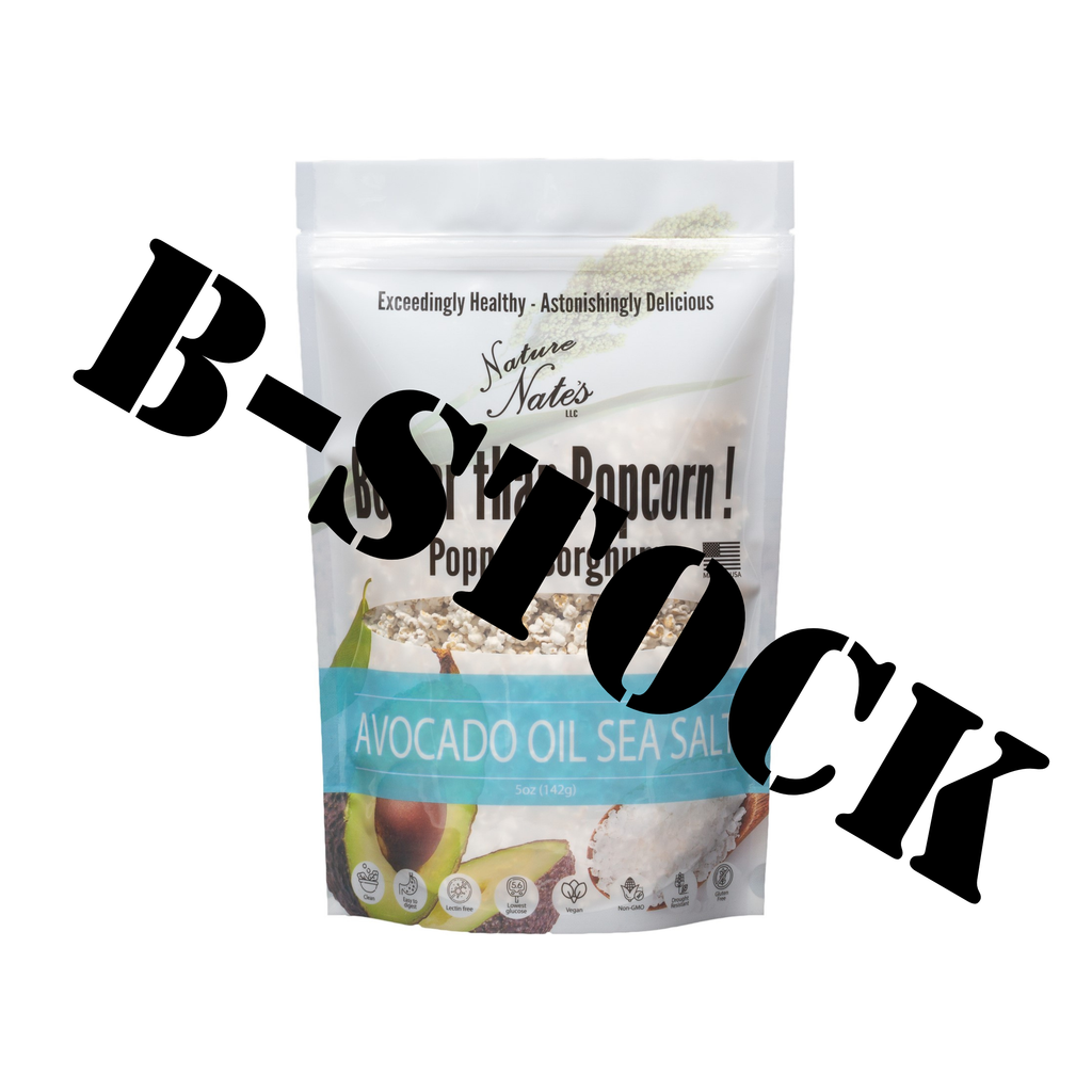 B-STOCK Avocado Oil & Sea Salt Popped Sorghum Case (Pack of 6)