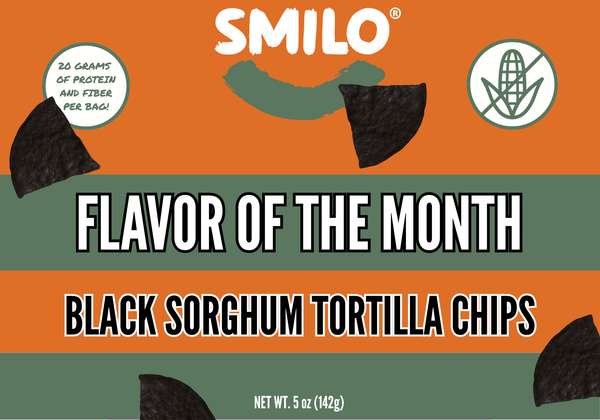 Black Sorghum Tortilla Chips