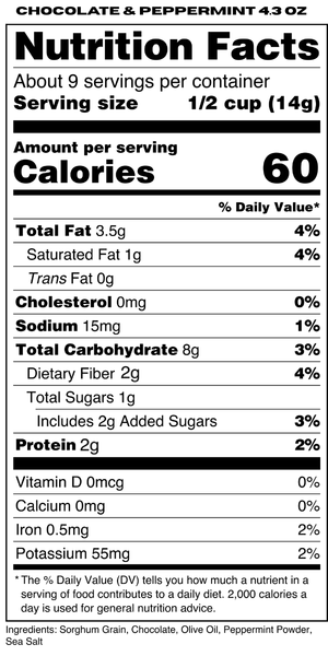 Popped Sorghum Flavor Of The Month!