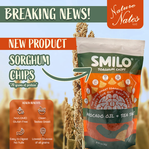 SMILO Sorghum Chips Avocado Oil & Sea Salt
