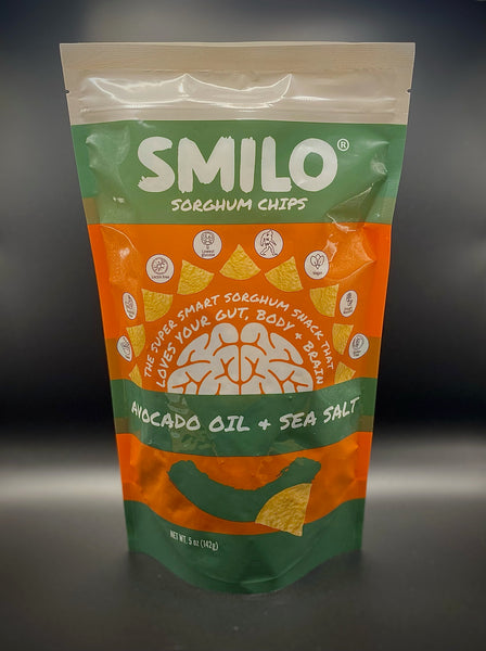 Smilo SMILO Sorghum Chips Avocado Oil & Sea Salt – Nature Nate's LLC
