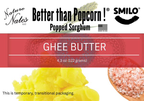 Popped Sorghum with Ghee Butter