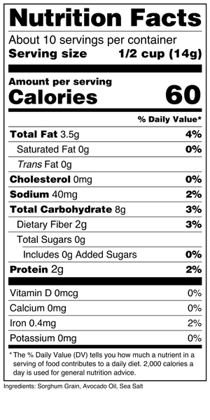 Black Sorghum Tortilla Chips