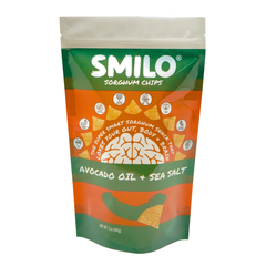 SMILO Sorghum Chips Avocado Oil & Sea Salt
