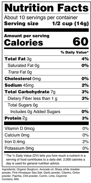 Popped Sorghum Flavor Of The Month!
