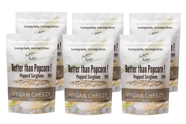 Popped Sorghum Vegan Cheezy