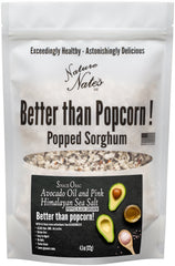 Snack-ORAC Black Popped Sorghum Avocado Oil & Pink Himalayan Sea Salt